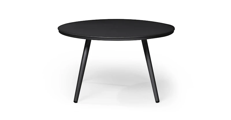 Halden Dark Charcoal 28" Round Side Table 2 Halden Dark Charcoal 28" Round Side Table - Image 2