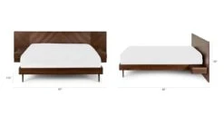 Nera Walnut King Bed With Nightstands 31 Nera Walnut King Bed With Nightstands -Article Shop image72833