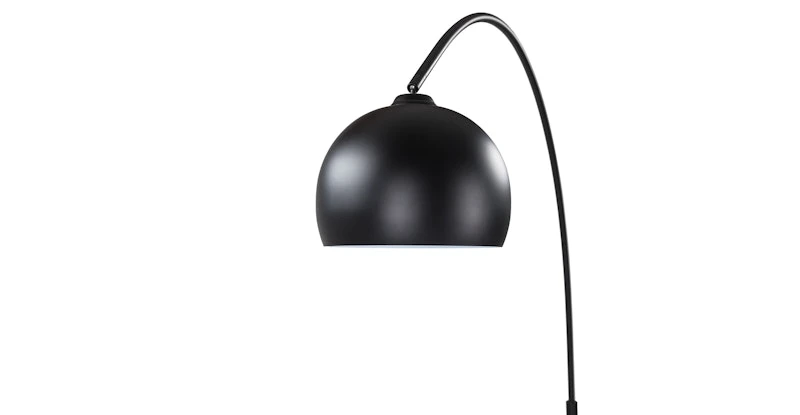Crescent Black Floor Lamp 5 Crescent Black Floor Lamp - Image 5