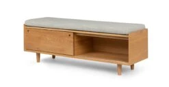 Nederin Rain Cloud Gray Oak Bench 18 Nederin Rain Cloud Gray Oak Bench -Article Shop image73513