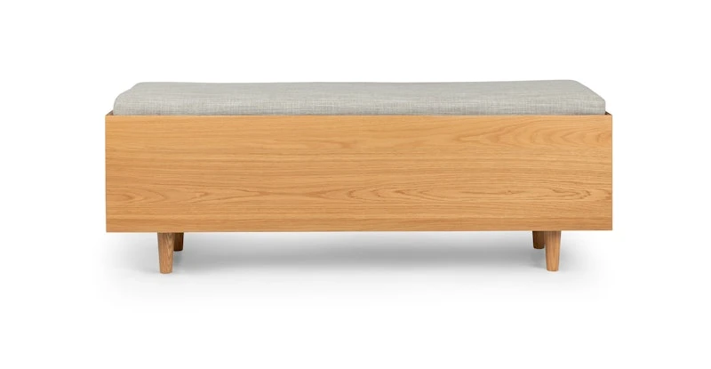 Nederin Rain Cloud Gray Oak Bench 7 Nederin Rain Cloud Gray Oak Bench - Image 7