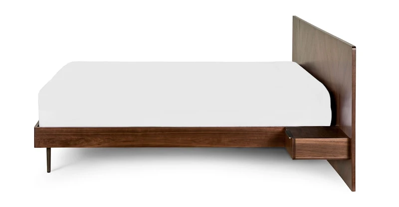 Nera Walnut California King Bed With Nightstands 3 Nera Walnut California King Bed With Nightstands - Image 3