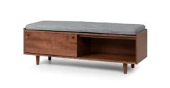 Nederin Pebble Gray Walnut Bench 18 Nederin Pebble Gray Walnut Bench -Article Shop image74574