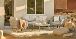Ora Beach Sand Sofa Set