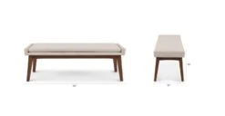 Chantel Antique Ivory 56" Bench 13 Chantel Antique Ivory 56" Bench -Article Shop image77689