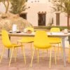 Dot Sun Yellow Dining Chair