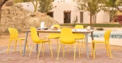 Dot Sun Yellow Dining Chair