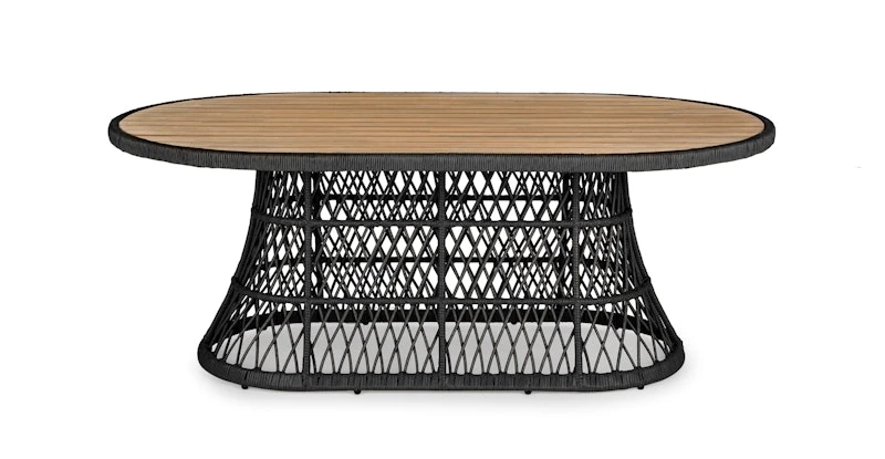 Calliope Black Oval Dining Table 2 Calliope Black Oval Dining Table - Image 2