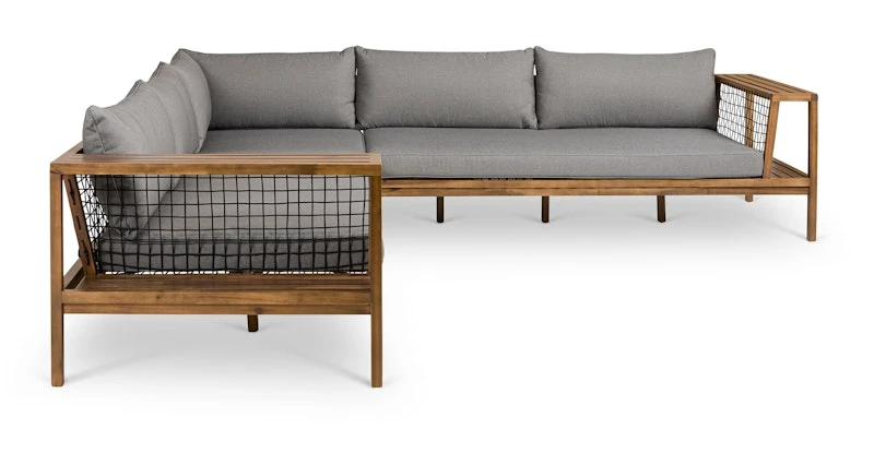 Callais Taupe Gray Sectional 2 Callais Taupe Gray Sectional - Image 2