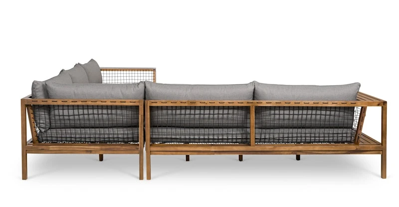 Callais Taupe Gray Sectional 3 Callais Taupe Gray Sectional - Image 3