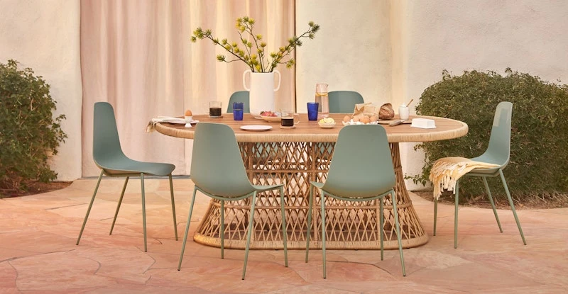 Svelti Aloe Green Dining Chair 2 Svelti Aloe Green Dining Chair - Image 2