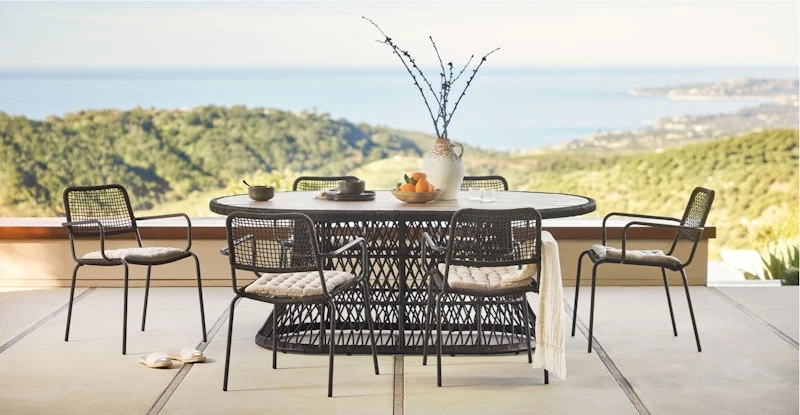Calliope Black Oval Dining Table 1 Calliope Black Oval Dining Table