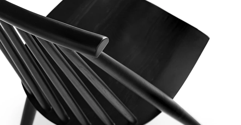 Dabo Black Dining Chair 7 Dabo Black Dining Chair - Image 7