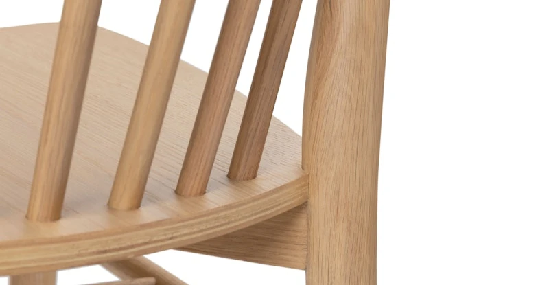Rus Light Oak Dining Chair 6 Rus Light Oak Dining Chair - Image 6