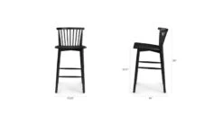 Rus Black Counter Stool 19 Rus Black Counter Stool -Article Shop image79621