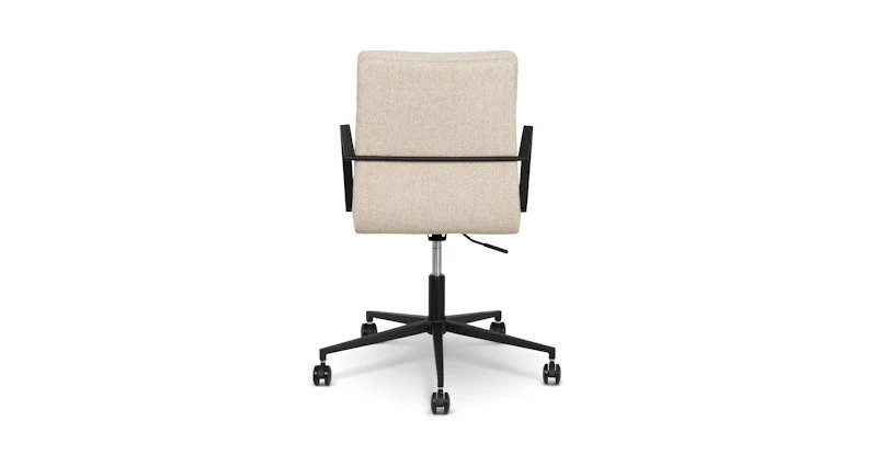 Gerven Cobblestone Ivory Office Chair 4 Gerven Cobblestone Ivory Office Chair - Image 4