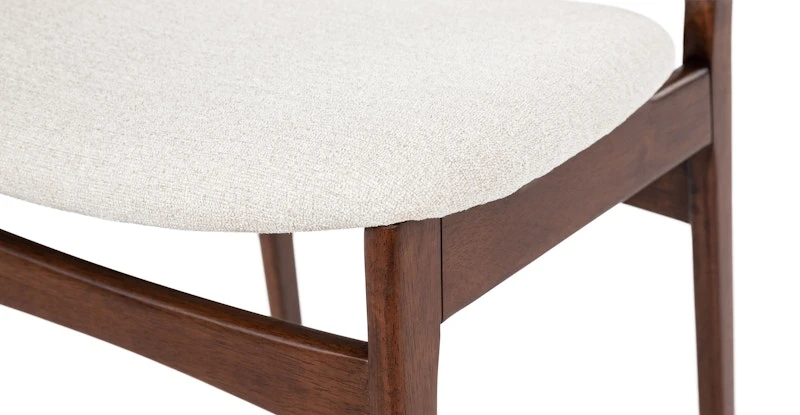 Nosh Chalk Gray Walnut Dining Chair 7 Nosh Chalk Gray Walnut Dining Chair - Image 7