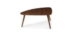 Amoeba Wild Walnut 29.5" Wide Coffee Table -Article Shop image80607
