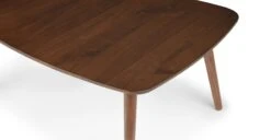 Amoeba Wild Walnut 29.5" Wide Coffee Table -Article Shop image80611