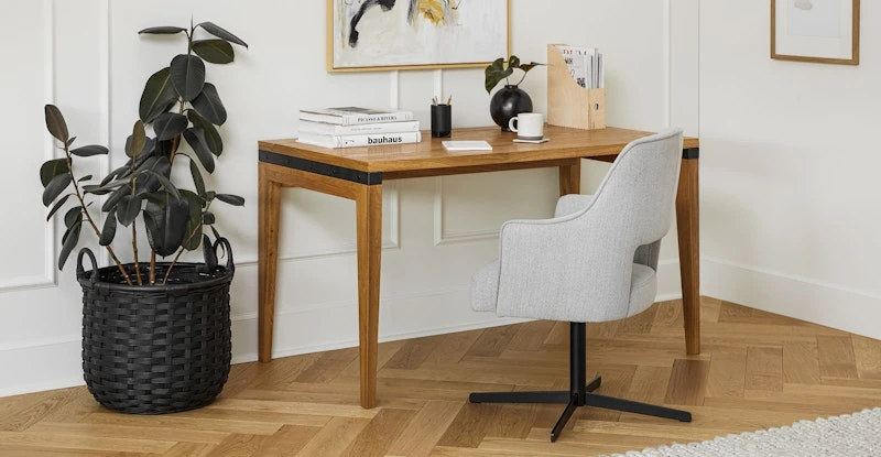 Madera Oak 54" Desk 1 Madera Oak 54" Desk