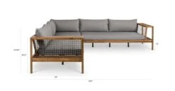 Callais Taupe Gray Sectional 21 Callais Taupe Gray Sectional -Article Shop image81105