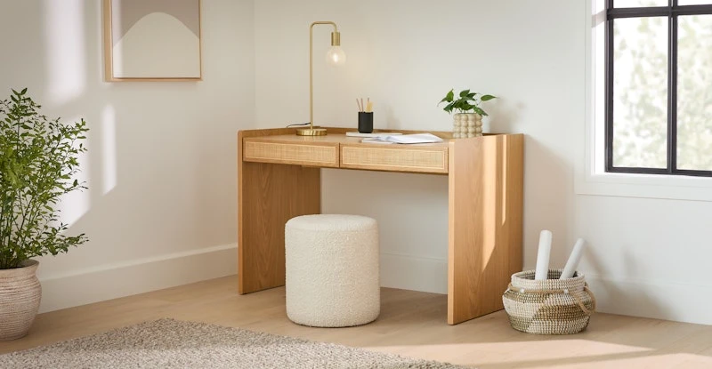 Deca Oak Desk 2 Deca Oak Desk - Image 2