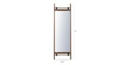 Beau Walnut Floor Mirror 17 Beau Walnut Floor Mirror -Article Shop image81334