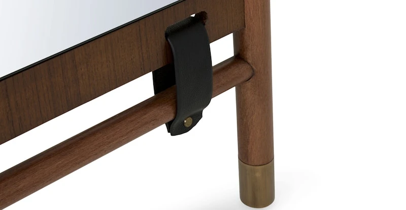 Beau Walnut Floor Mirror 5 Beau Walnut Floor Mirror - Image 5