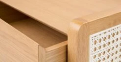 Candra Oak 1-Drawer Nightstand -Article Shop image83278