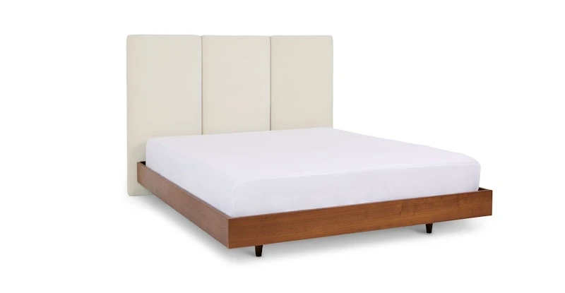 Noel Plush Pacific Taupe Queen 48" Headboard 2 Noel Plush Pacific Taupe Queen 48" Headboard - Image 2