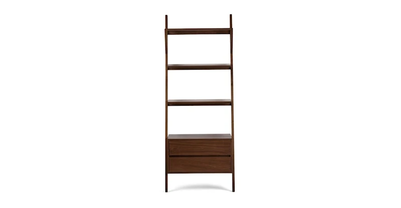 Harles Walnut Shelving Unit 2 Harles Walnut Shelving Unit - Image 2
