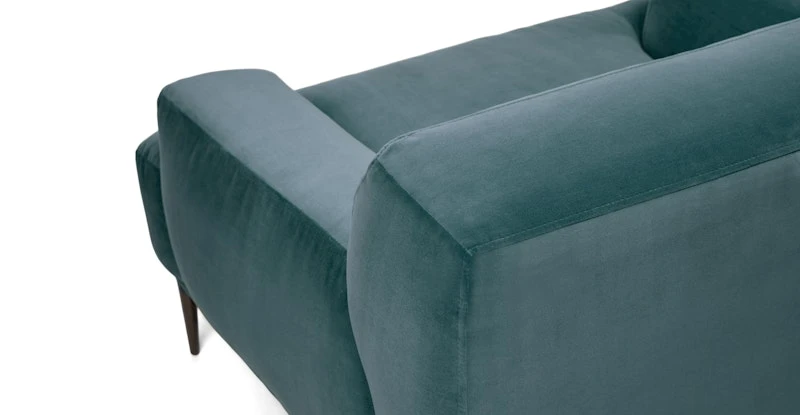 Abisko Plush Pacific Blue Lounge Chair 6 Abisko Plush Pacific Blue Lounge Chair - Image 6