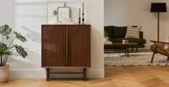 Lenia Walnut Cabinet