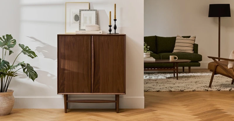 Lenia Walnut Cabinet 1 Lenia Walnut Cabinet