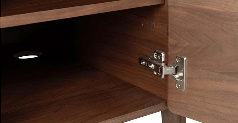 Krossa Walnut Executive Desk 7 Krossa Walnut Executive Desk - Image 7