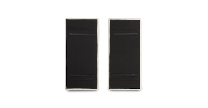 Noel Lunaria White Bouclé 48" Headboard Extension Panels 4 Noel Lunaria White Bouclé 48" Headboard Extension Panels - Image 4