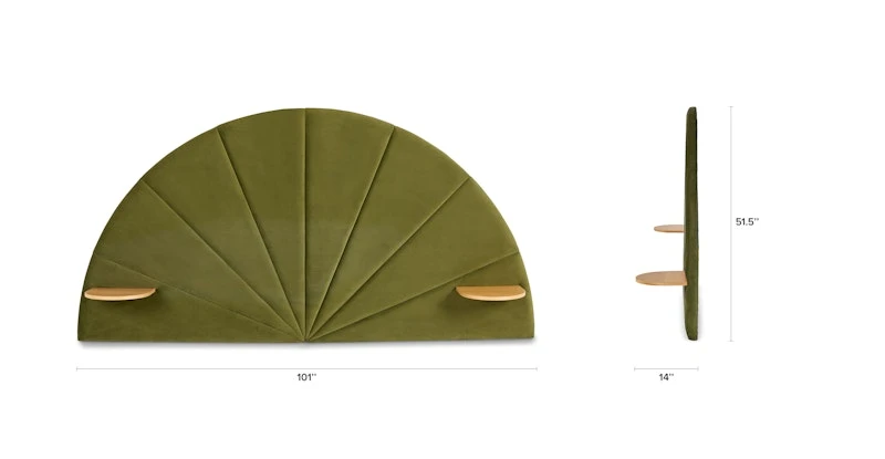 Almelo Serrano Green Queen Headboard 12 Almelo Serrano Green Queen Headboard - Image 12