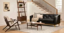 Harles Walnut Shelving Unit