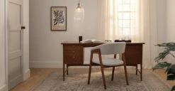 Krossa Walnut Executive Desk