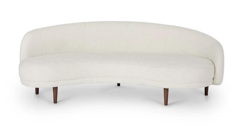 Kayra Ivory Bouclé Sofa 2 Kayra Ivory Bouclé Sofa - Image 2