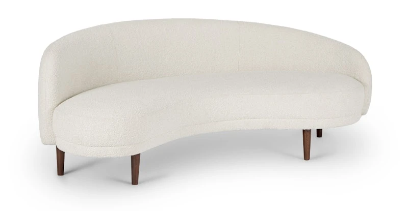 Kayra Ivory Bouclé Sofa 3 Kayra Ivory Bouclé Sofa - Image 3
