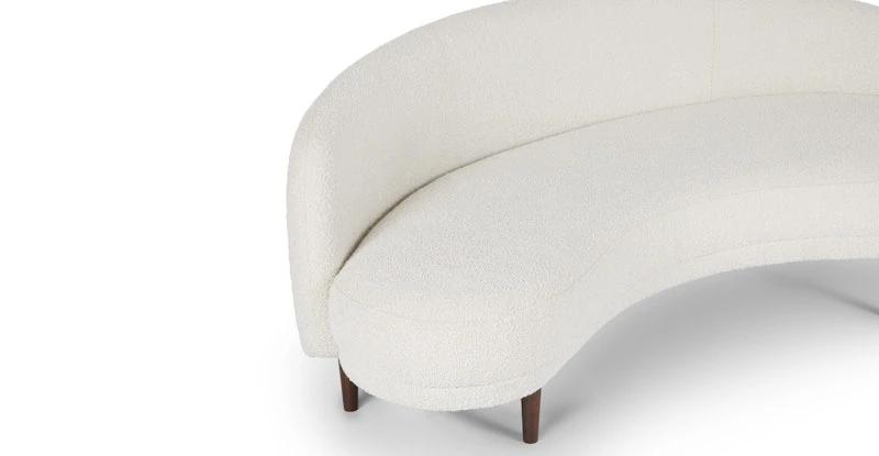 Kayra Ivory Bouclé Sofa 8 Kayra Ivory Bouclé Sofa - Image 8