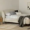 Kayra Ivory Bouclé Queen Bed