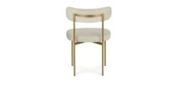 Viarsi Light Melange Gray Brass Dining Chair 13 Viarsi Light Melange Gray Brass Dining Chair -Article Shop image85924