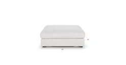 Beta Quartz White Ottoman 11 Beta Quartz White Ottoman -Article Shop image86206