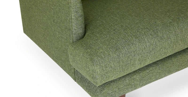 Burrard Forest Green Loveseat 7 Burrard Forest Green Loveseat - Image 7