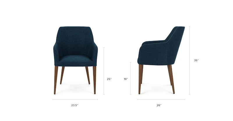 Feast Twilight Blue Dining Chair 10 Feast Twilight Blue Dining Chair - Image 10