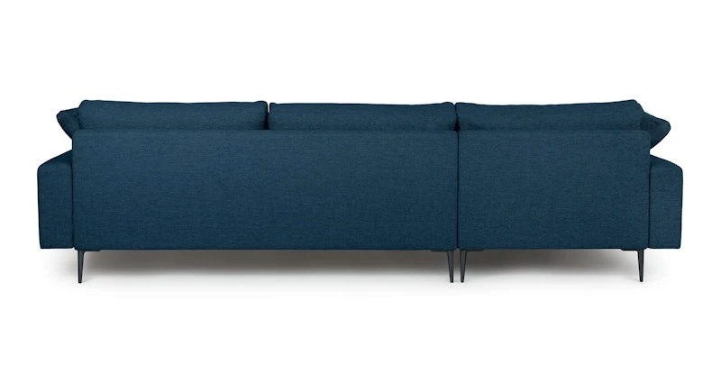 Nova Twilight Blue Reversible Sectional 4 Nova Twilight Blue Reversible Sectional - Image 4