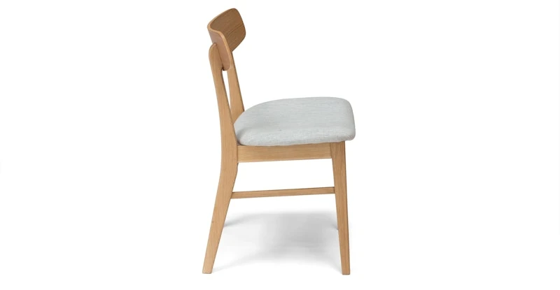 Ecole Mist Gray Oak Dining Chair 4 Ecole Mist Gray Oak Dining Chair - Image 4