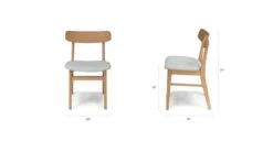 Ecole Mist Gray Oak Dining Chair 23 Ecole Mist Gray Oak Dining Chair -Article Shop image88232